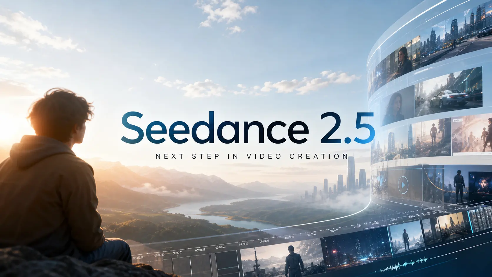 Seedance 2.5 overview showing AI video creation scenes and model capabilities